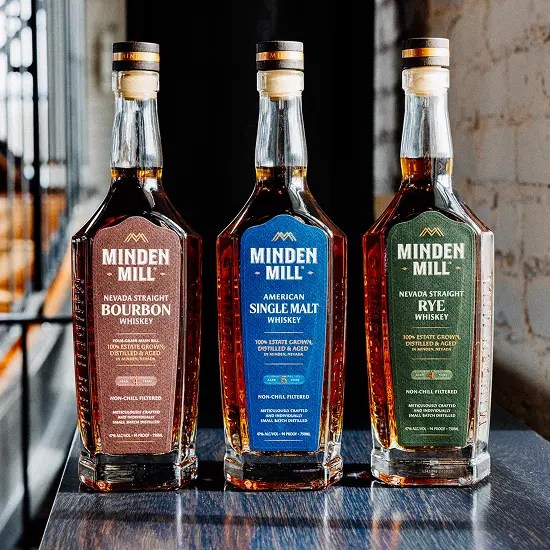 Minden Mill Whiskey Lineup