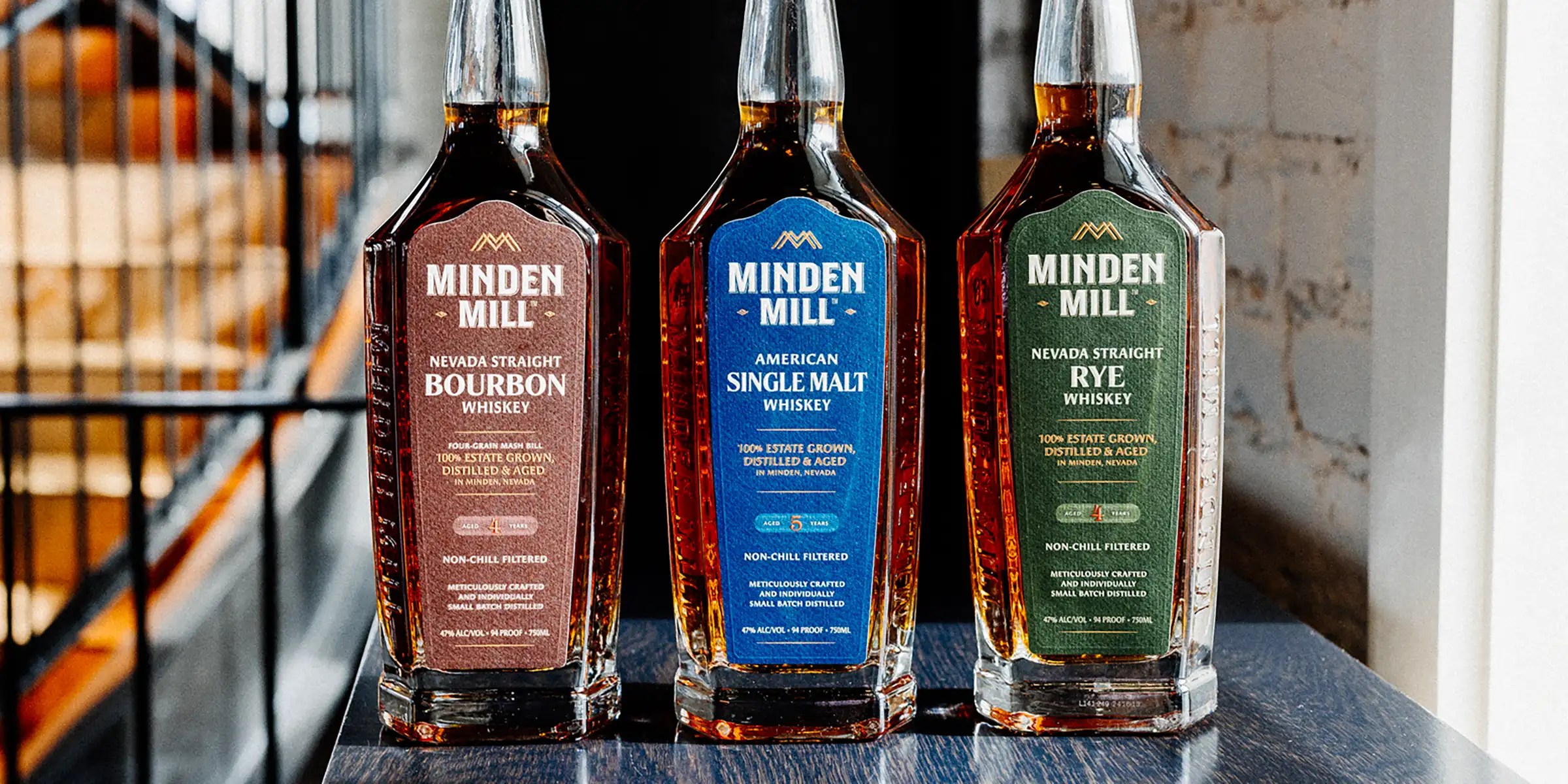 Minden Mill Whiskey Lineup
